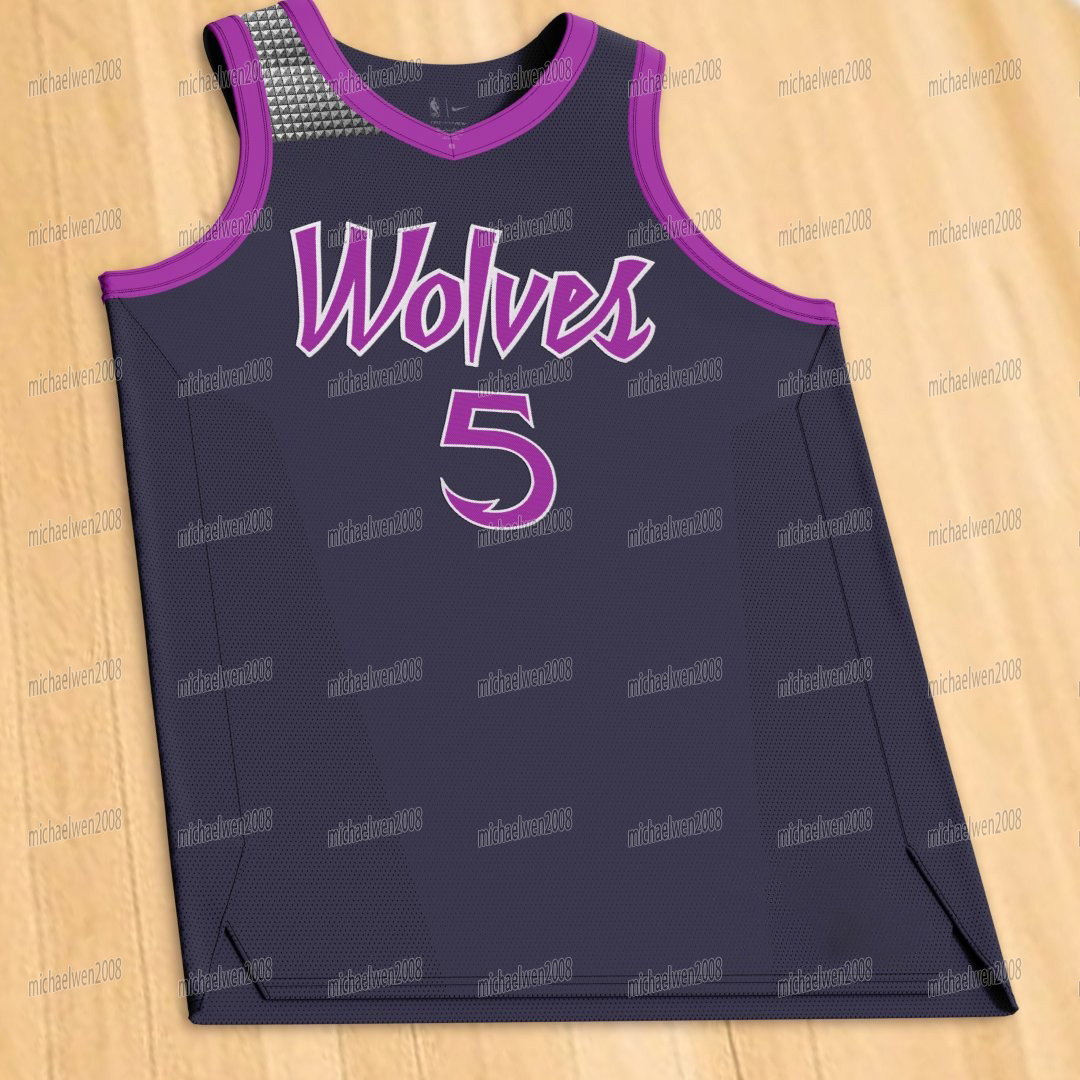 Personalized Custom Anthony Edwards 2025-26 City Basketball Jersey Garnett Naz Reid Gobert Towns McDaniels Dillingham Shannon Jr. Beringer DiVincenzo