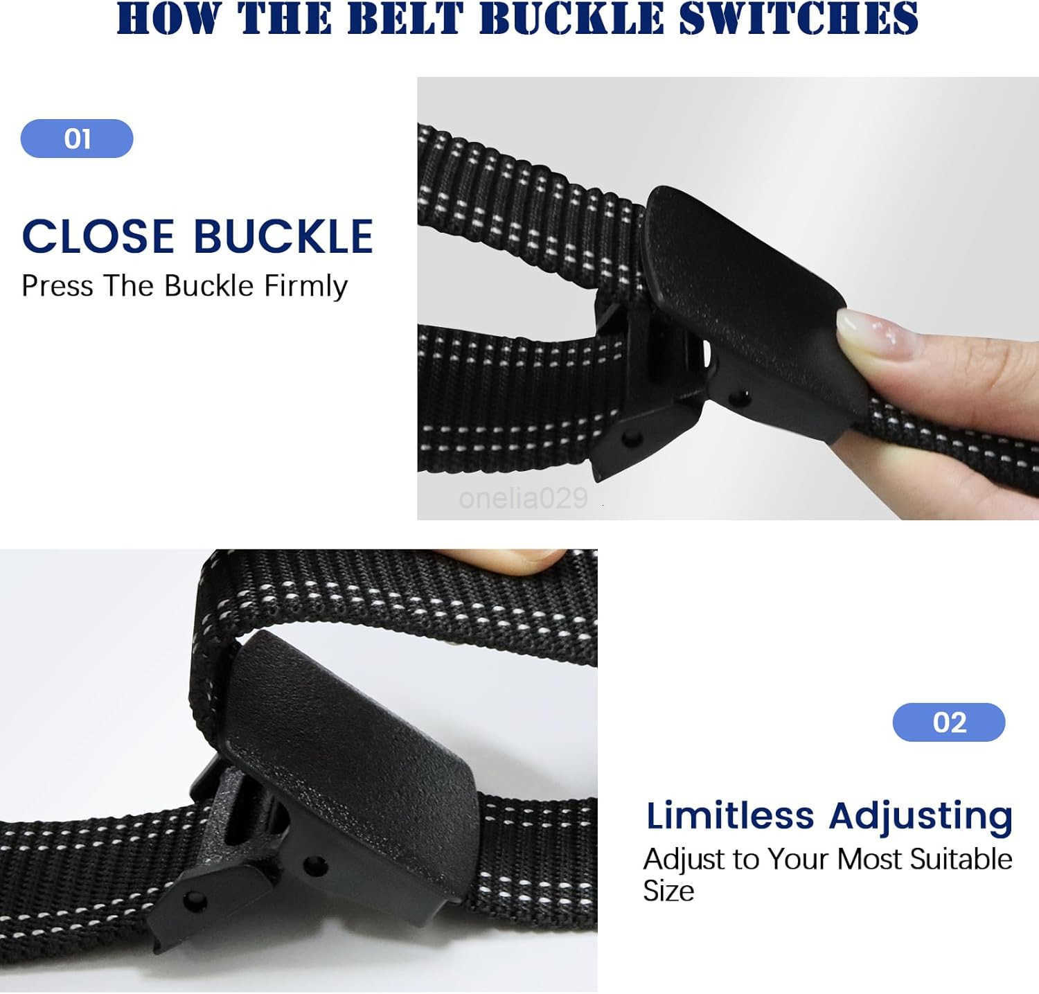 Tactical Nylon Mens Belt AdjustabLE Web Belts with NonMetal for Outdoor Sports Training 59 Inches LEngth W251009