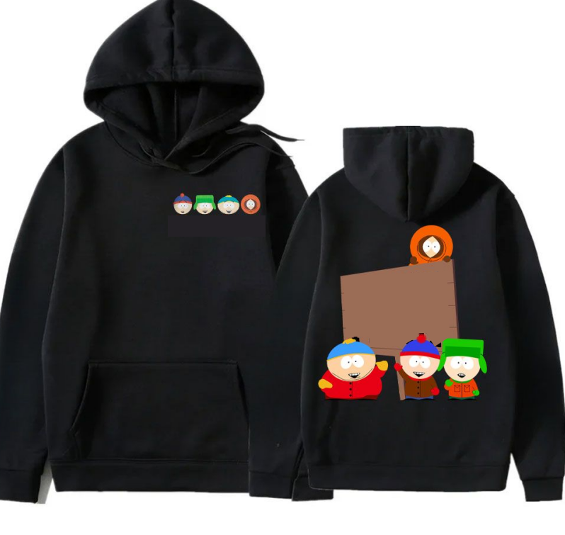 Men's Hoodies Anime Print Hoodie Autumn And Winter Hooded Sweatshirt Fashion Warm Pullover In & Sweatshirts