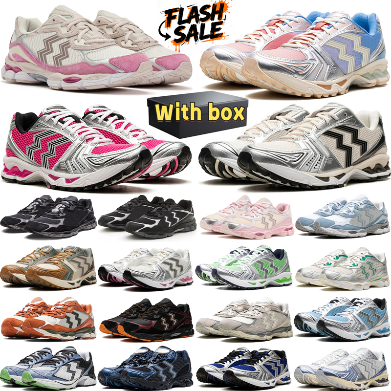 with box designer shoes sneakers for men women black white pink brown grey navy blue red green mens asicsshoe trainers