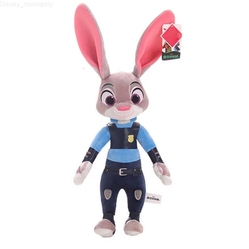 Disney Zootopia Cartoon Anime Plush Toy Fox Nick Wilde Rabbit Judy Hopps Doll Soft Stuffed Animals Toys Kids Xmas birthday Gifts H251107