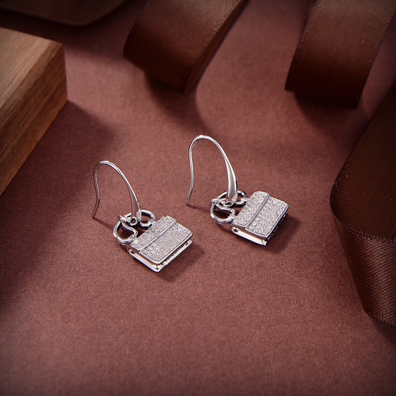 ADITA Earrings for woman designer Diamond Gold plated 18 K highest counter Advanced Materials ToP Advanced Materials diamond 008