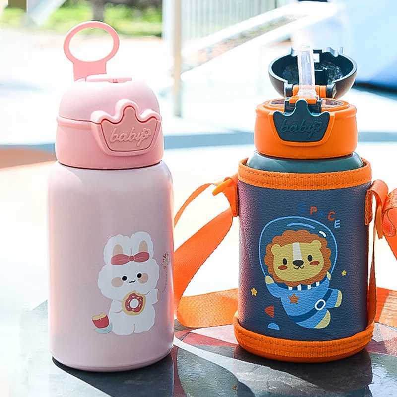 500ml Unicorn Kids Thermos Bottle Cute Childrens Thermal Water Bottle Stainless Steel Thermos Mug For Student Water Cup C2510081