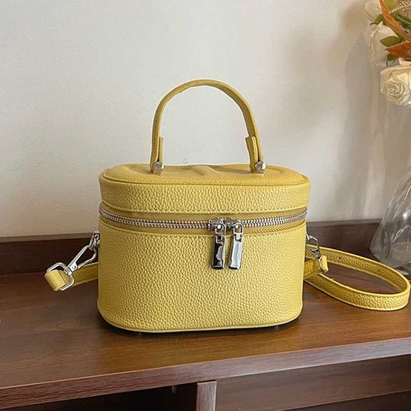 Spring Summer Versatile Mini Crossbody Bags for Wen Korean Solid Color Zipper Design Phe Lipstick Purse Fem D251009