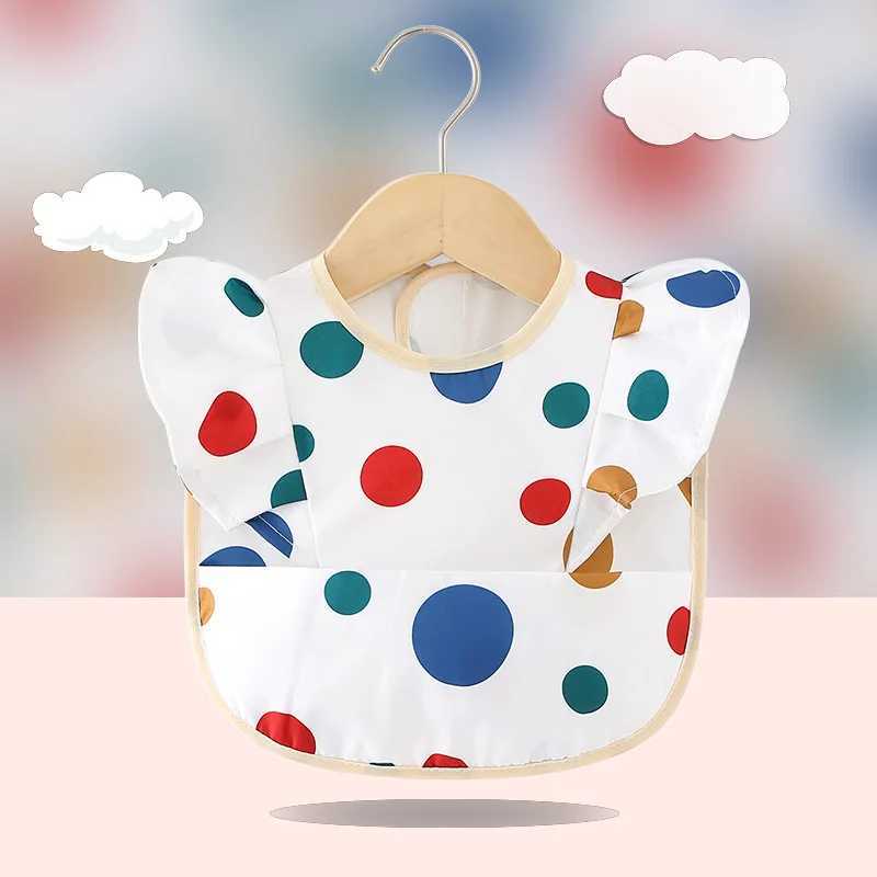 Baby Saliva Towel Waterproof Infant Bibs Kids Feeding Eating Apron Boys Girls Ruffle Towel Toddler Newborn Cartoon Burp ClothsJ251009