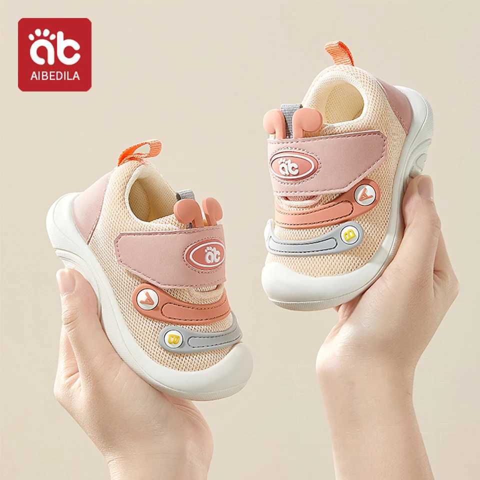AIBEDILA Infant Shoe Newborn Infant Girls and Boys Recreational Baptism NonSlip Walking Shoe White Softsoled Sneaker Prewalker J251027