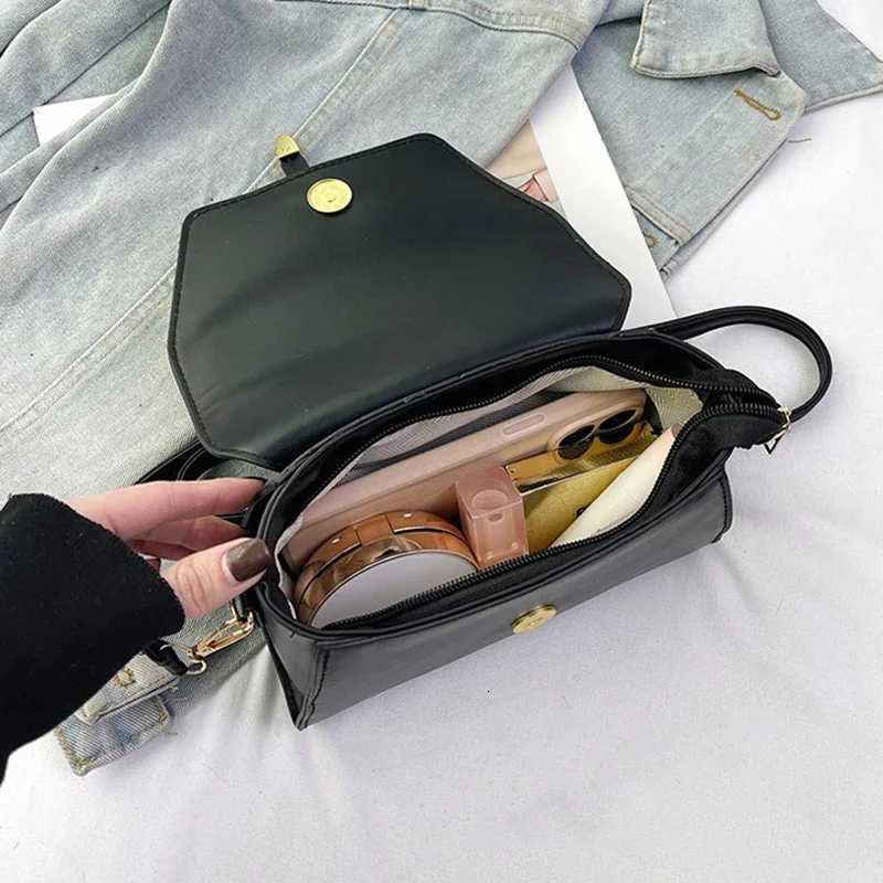 Wen New Korean Versi Simple Small Square Bag Crossbody Fi Small Girl Highgrade Texture Underarm Bag D251009