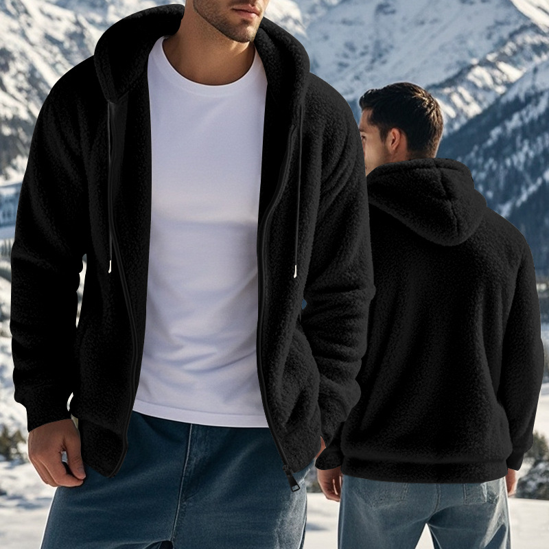 Autumn winter warm Streetwear Hoodie Fleece Blank Vintage Oversized Zip up Hoodie Hoodies for Men Sweatshirts man plus size dhgate promotion tops