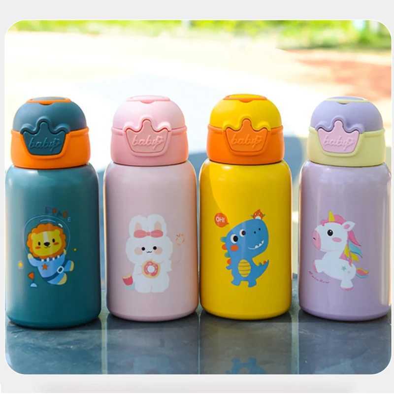 500ml Unicorn Kids Thermos Bottle Cute Childrens Thermal Water Bottle Stainless Steel Thermos Mug For Student Water Cup C2510081