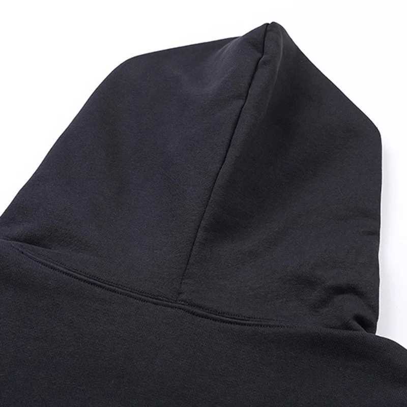 Hooded Sweatshirts Men Women Loose Casual Streetwear Peace Dove Wing Print DONDA PulloversXJ251009