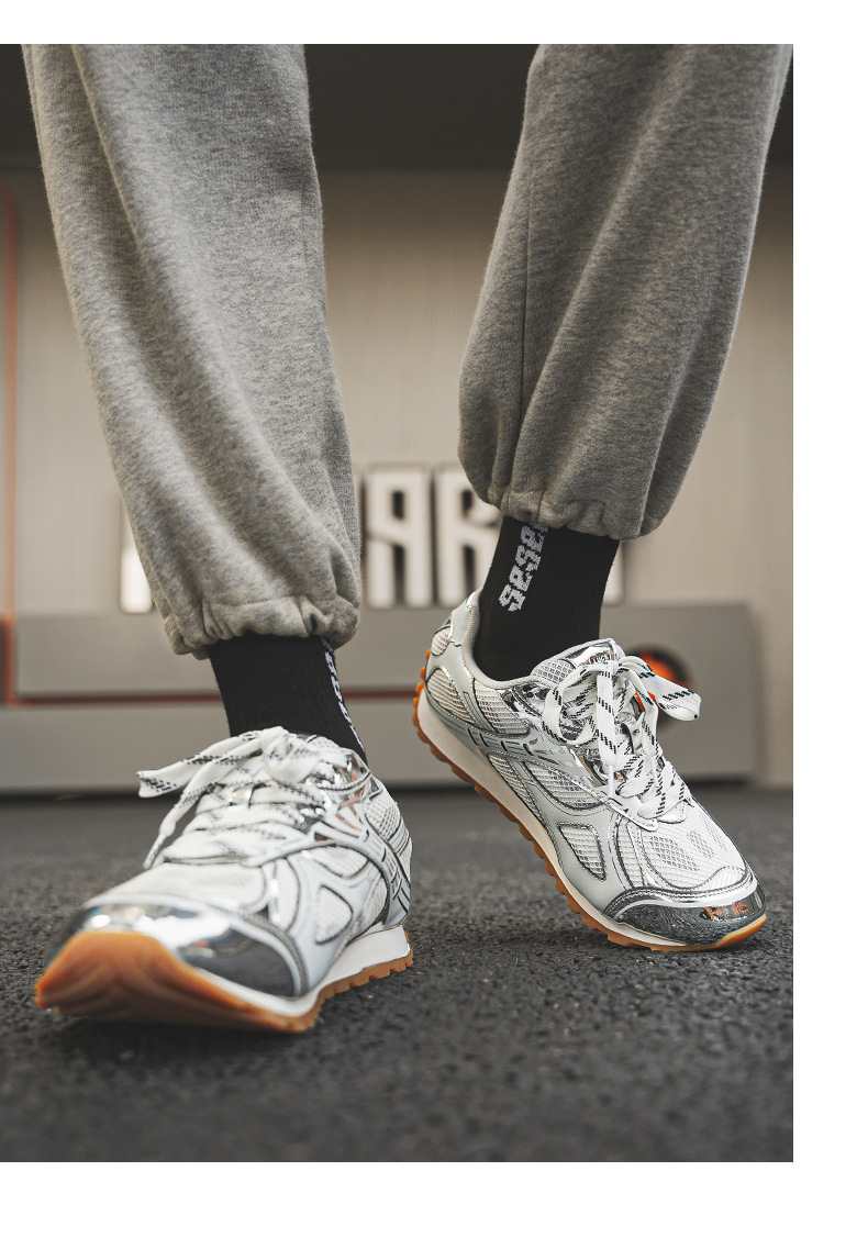 Men's Spring and Summer Casual Shoes Retro Shoes Four-Season Single Shoes Stylish Men's Sports Shoes Fashionable Trendy Men's Sneakers