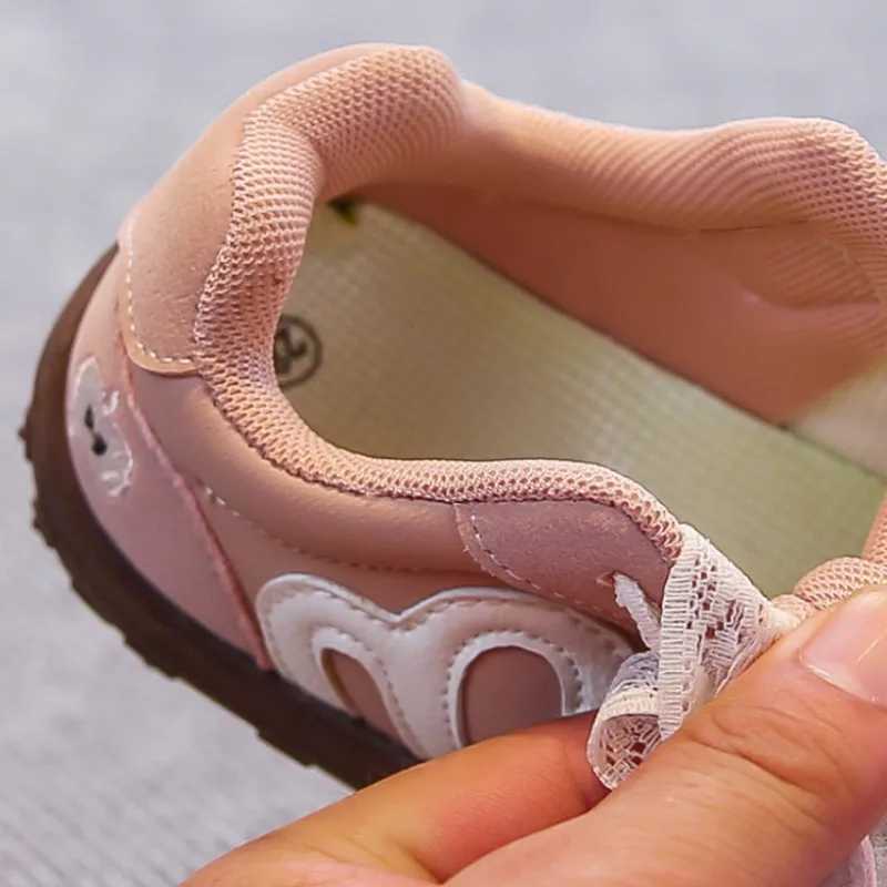 Childrens Training Shoes Mango Head Round Head Girls Running Shoes Autumn Versatile New Boys Sports Leisure Shoes Size 2234 J251027