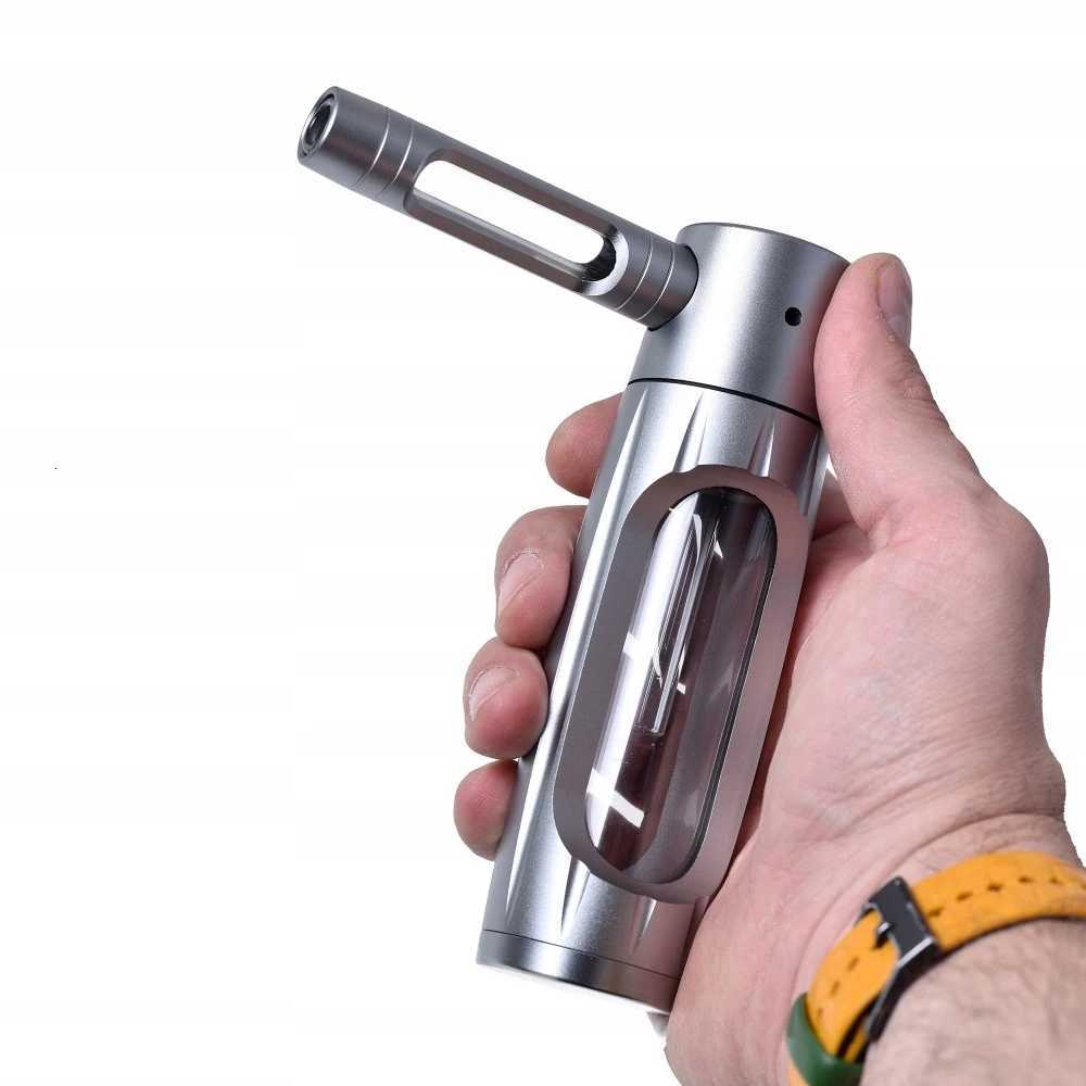 Handheld Smoking Pipe Grass Hookah Set with Dry Burning Glass Tobacco Bowl Cigarette Filters Shisha Pipes Smoke Accessories Y251009