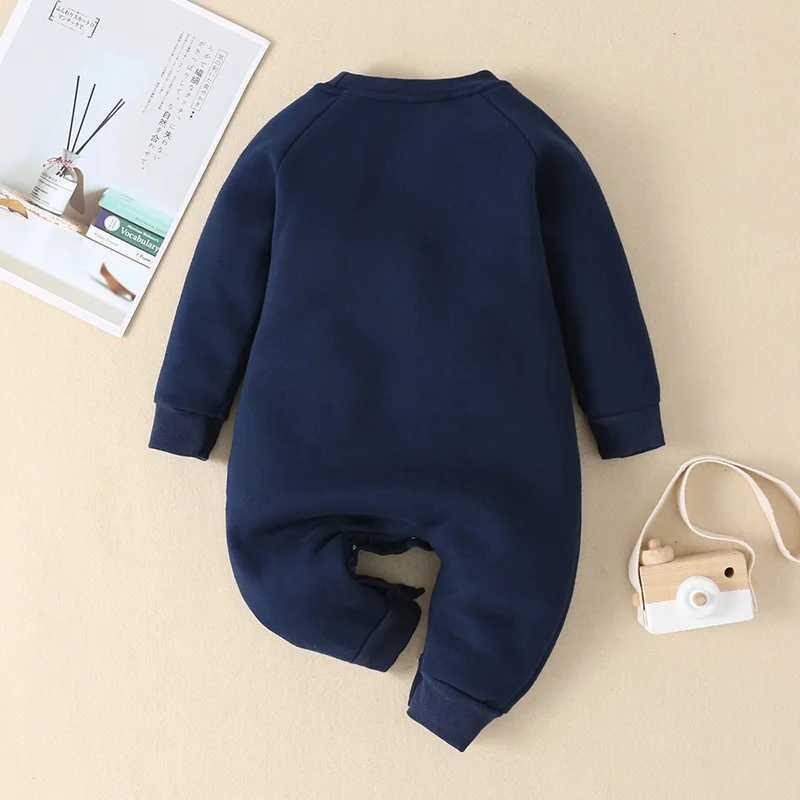 Christmas Baby Romper Newborn Clothes Fleece Lining New Year Kids Jumpsuit for Girls Boys OnePiece Toddler Outfit Infant Onesie C251009