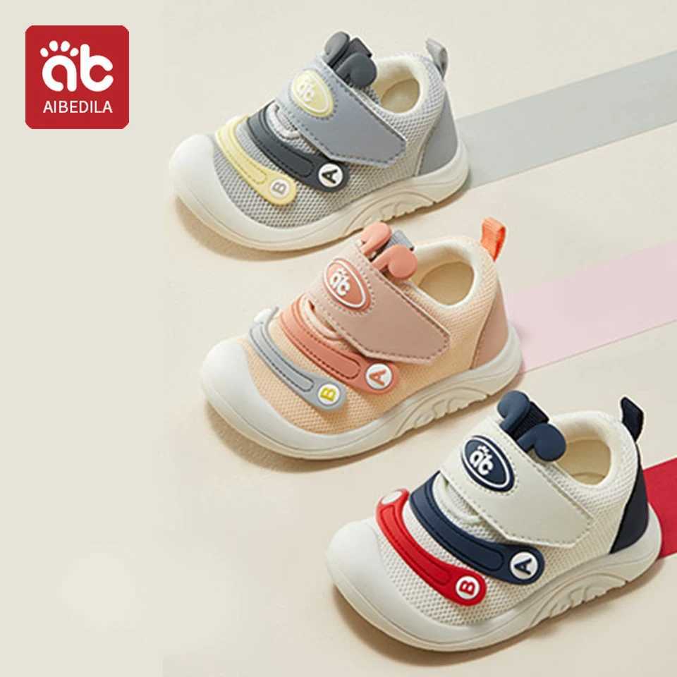 AIBEDILA Infant Shoe Newborn Infant Girls and Boys Recreational Baptism NonSlip Walking Shoe White Softsoled Sneaker Prewalker J251027