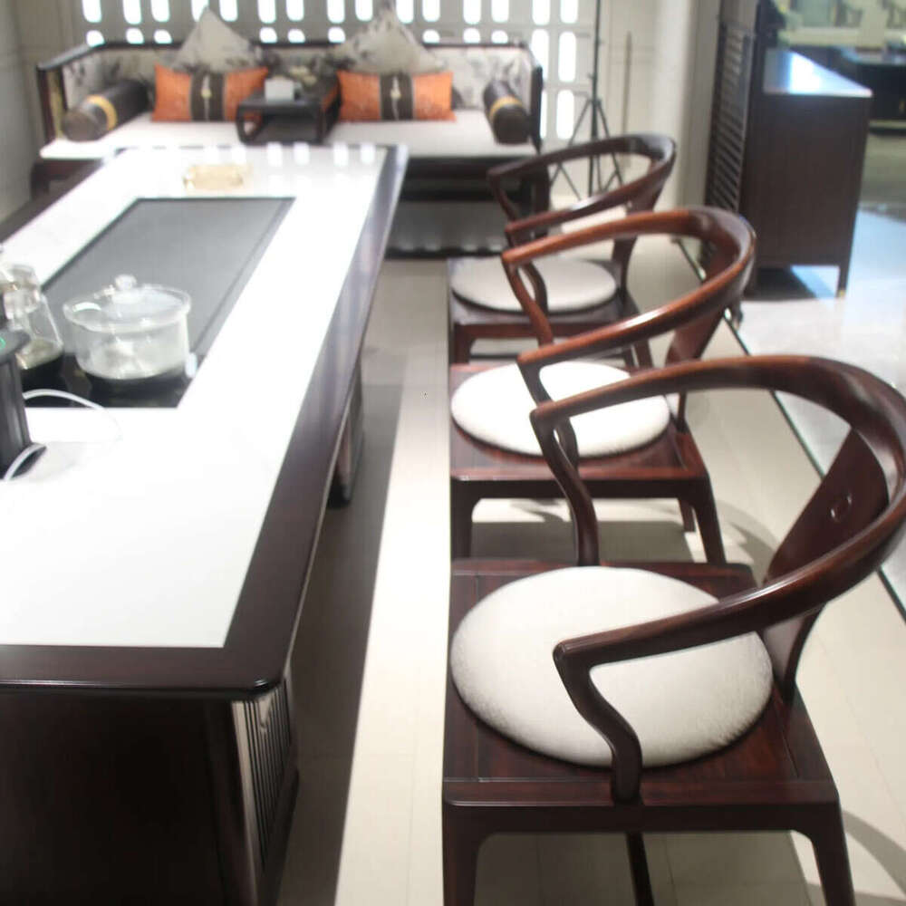 Zhong zhixin High-end Chinese-style tea tables are crafted with exquisite solid wood craftsmanship.