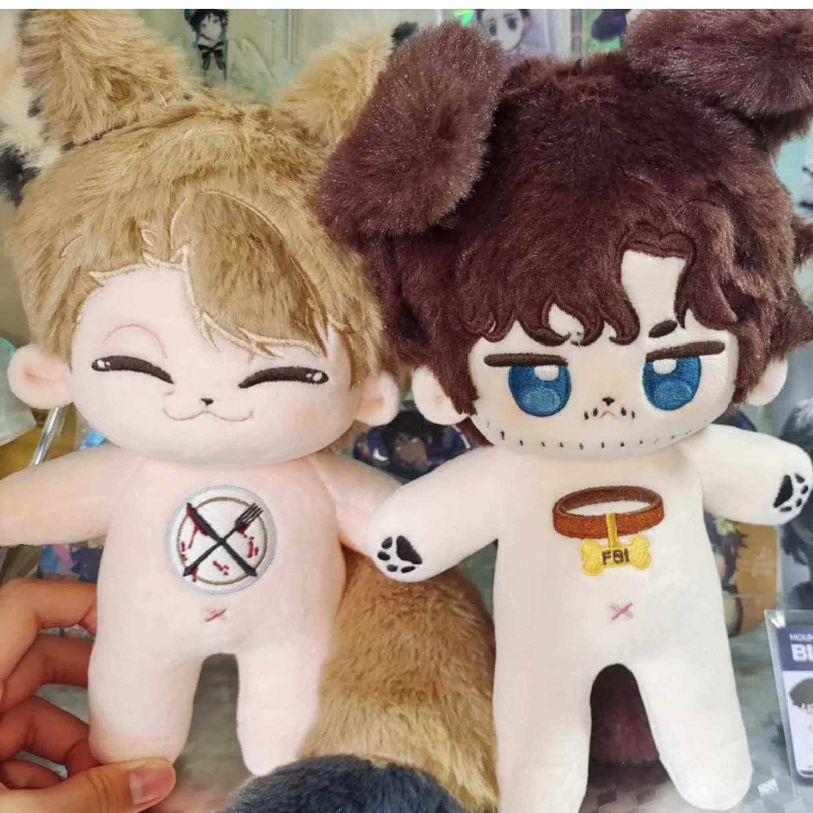 Hannibal Will Graham Anime Figures 20cm Stuffed Doll Toy Hugh Dancy Cosplay Dress Up Adults and Childres Birthday Gift Surprise X251009