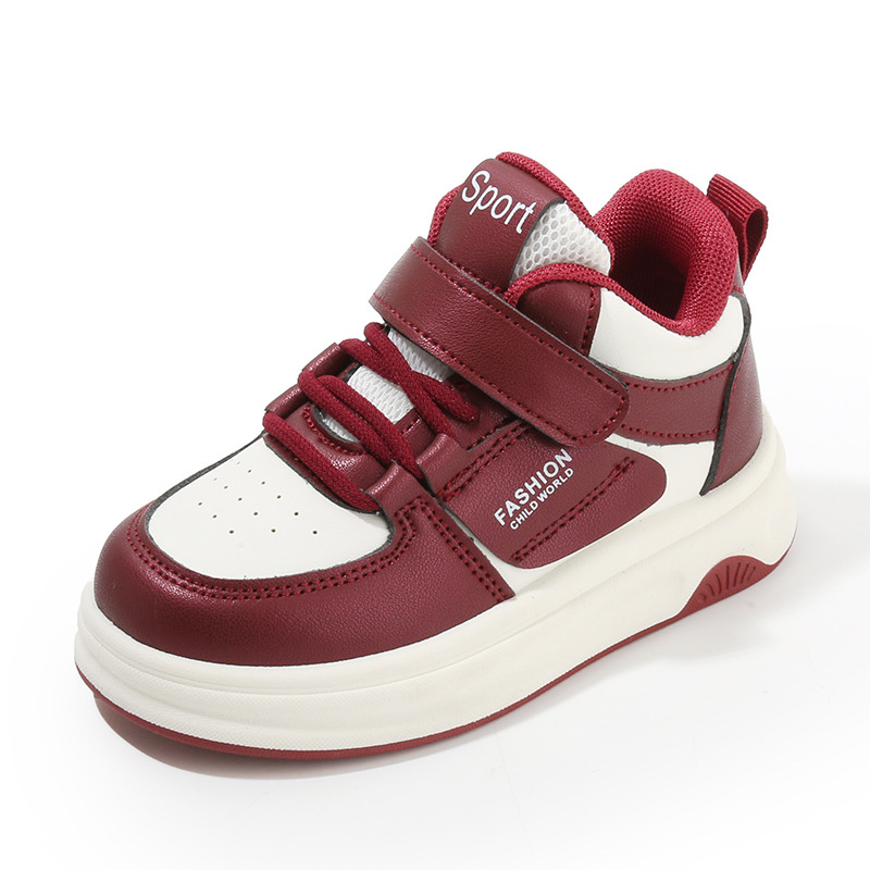 Toddler Baby Kids Fashion Design Walking Shoes Sneakers Non-slip Casual Shoes Kidsnest Boys Girls Youth Running Outdoor Board Shoes Sizes US5.5C-US1Y