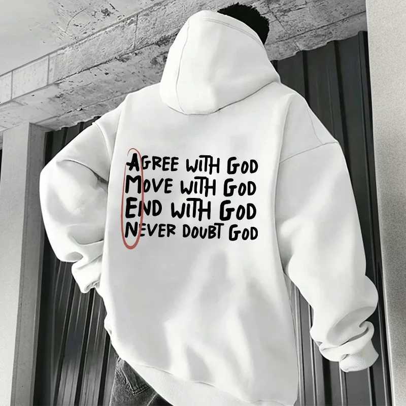 2025 Hot Sale Christian God Printed Hoodie for Men High Quality Hooded Long Sleeved Top All Season Daily Casual Fashion PulloverXJ251009