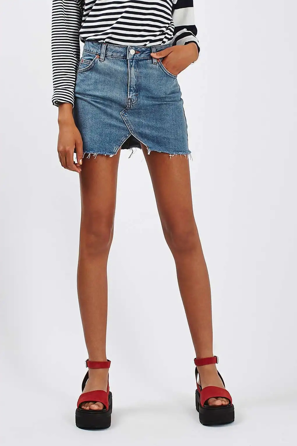 2025 Womens Summer Denim Skirt Fashion Sexy Mini Star Same Style Short Jeans S2XL Drop 250922