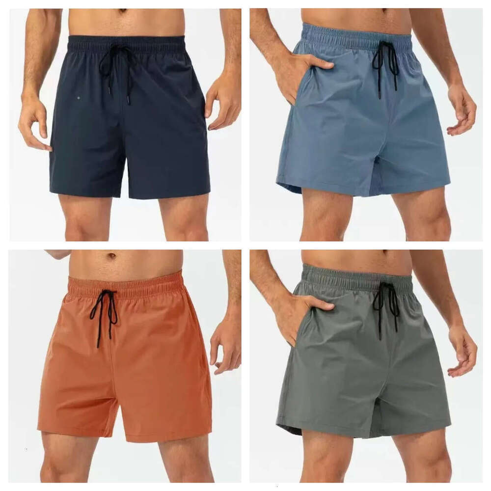 10A TOP men yoga Running Shirts short Men sleeved T-shirt shorts luluity lemonion set men shirt Gym short Man Sportswear Quick Dry luluity lemonion Set mans leg