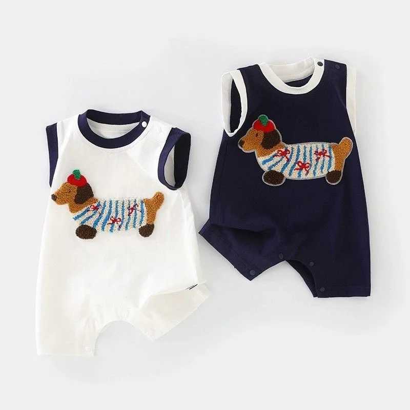 Baby Girl Romper Summer Toddler Baby Girl Clothes Sleeveless Bodysuit Infant Breathable Onepiece Jumpsuit C251009