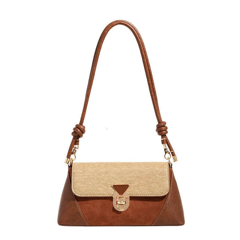 This Year's Trend: Underarm Baguette for Women 2025 New Autumn Winter High-End Niche Design Crossbody Bag