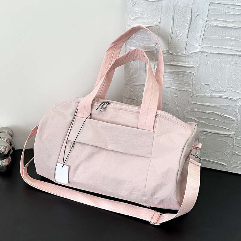 Luggage Women's Travel Waterproof Nylon Cloth Versatile Shoulder Crossbody Gym Bag Large Capacity B5