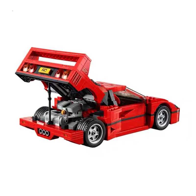 1192 Pcs 10248 F40 Compatible Moc49743 Sports Car Splicing Assembly Building Block Toy Model Diy Kids Gift W251009