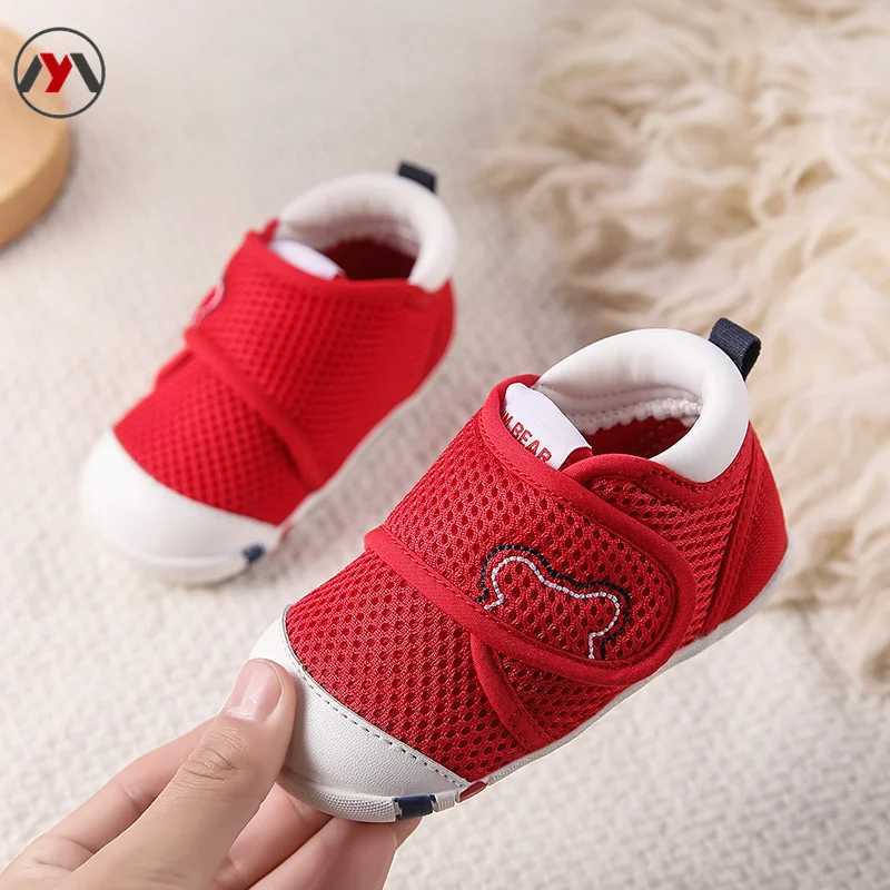 Four Seasons Baby Walking Shoes Baby Childrens Shoes Soft Sole Comfortable and Breathable Shoes J251027