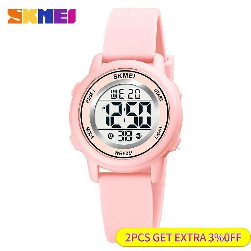 SKMEI Waterproof Alarm Kids Watches montre enfant Boys Girls Sport Kids Watch Colorful Led Children Digital Wristwatches 1721 X251009