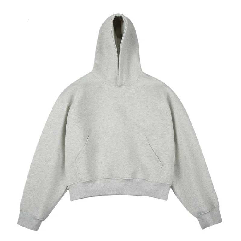 MAQVOB Top Quality 450G Heavyweight EU US Size High Street Clean Fit Short Hooded For Men And Women Loose Thick Boxy HoodieXJ251009