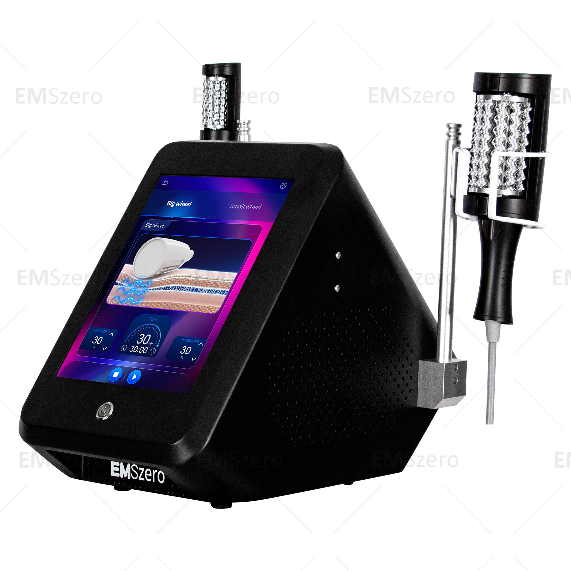2025 New EMS 360 Roller Rotation Tightening Skin Electromagnetic Muscle Tightening Fat Burning Plastic Surgery Machine Salon