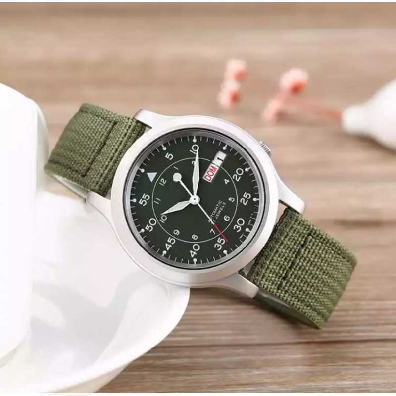 Wristwatches Men's exquisite craftsmanship alloy nylon strap with three stitches S251010
