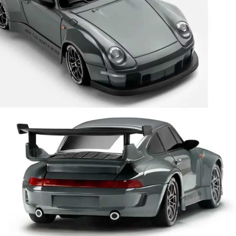 S814 24 SemiProportional RC Drift Car High Speed 20KMH LED Lights Drift Tires Road Barrier Toy for Kids And AdultsT251010