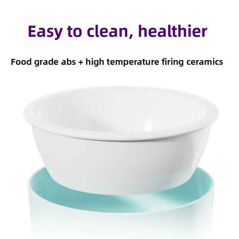Pet Lifting Cat Bowl Adjustable Ceramic Cat Bowl Tilting Neck Protector High Foot Bowl Feeding Dog Bowl Edible C251009