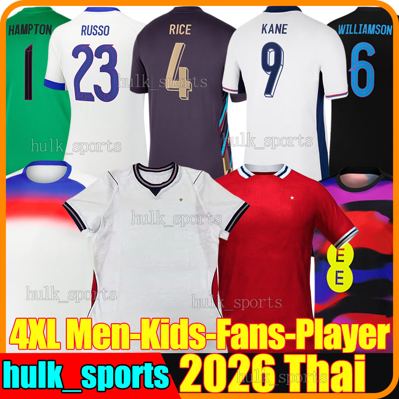 4XL 2026 Angleterre soccer jerseys 25/26 eNGLanDS KANE RICE MADUEKE WATKINS GORDON BOWEN RASHFORD EZE PICKFORD HAMPTON football shirt women men kids kit socks sets