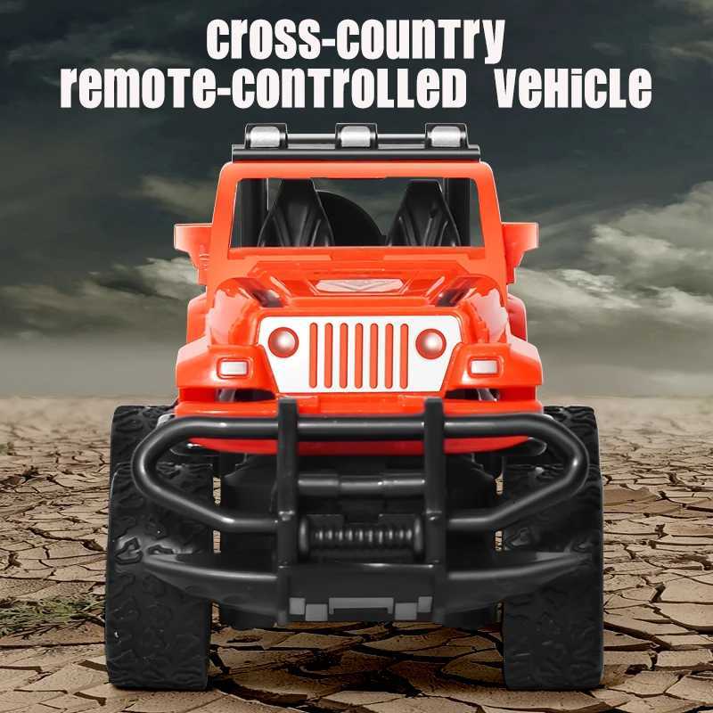 Childrens toy car remote control car fourwheel drive inertia offroad strong impact resistance performance cool driftingT251010