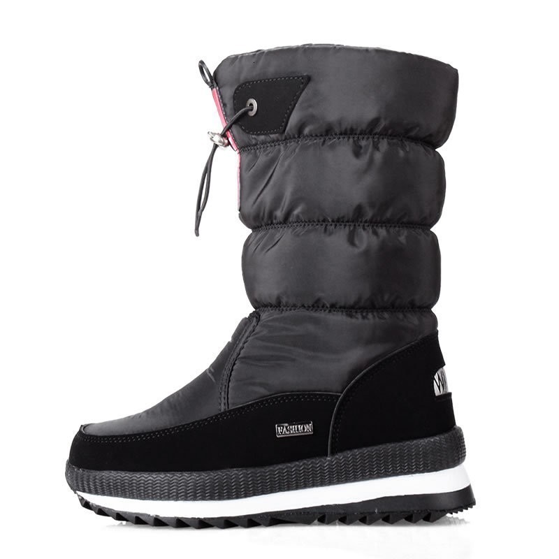 Women Snow Boots Platform Winter Boots Thick Plush Waterproof Non-slip Boots Fashion Women Winter Shoes Warm Fur Botas mujer 250106