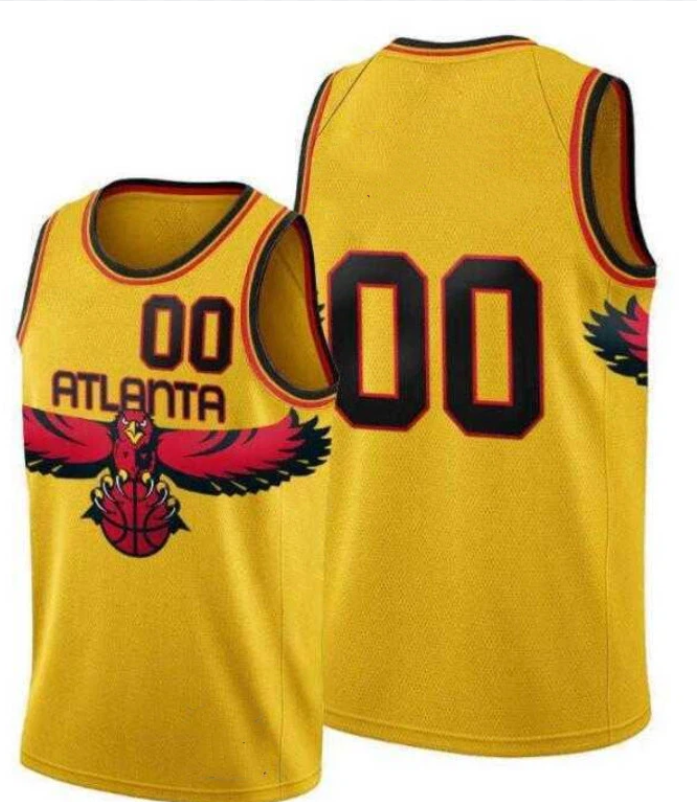 Atlan Hawk City Basketball Jerseys Jalen Johnson Zaccharie Risacher Jonathan Kuminga Dyson Daniels Onyeka Okongwu Corey Kispert Asa Newell Custom Jers