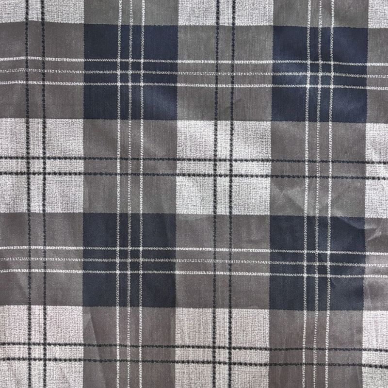 Women's Autumn Winter Plaid Print Midi Dress - Fashionable Commute Long - Sleeve Dress-CF56259