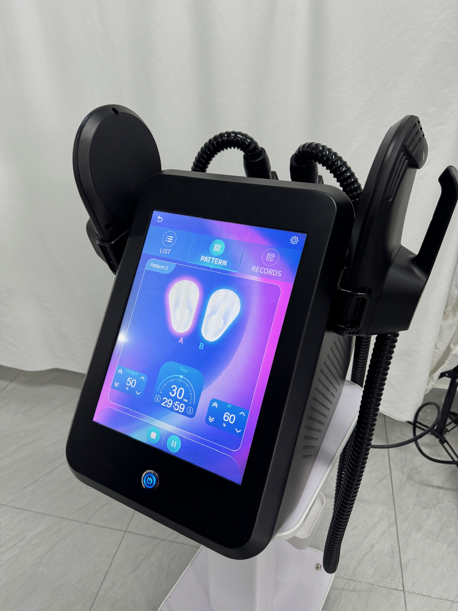 EMS Body Slimming and Contouring Machine EMSZERO 15Tesla 6500W Professional Fat Burning and Muscle Toning Beauty Salon Weight Loss Equipment