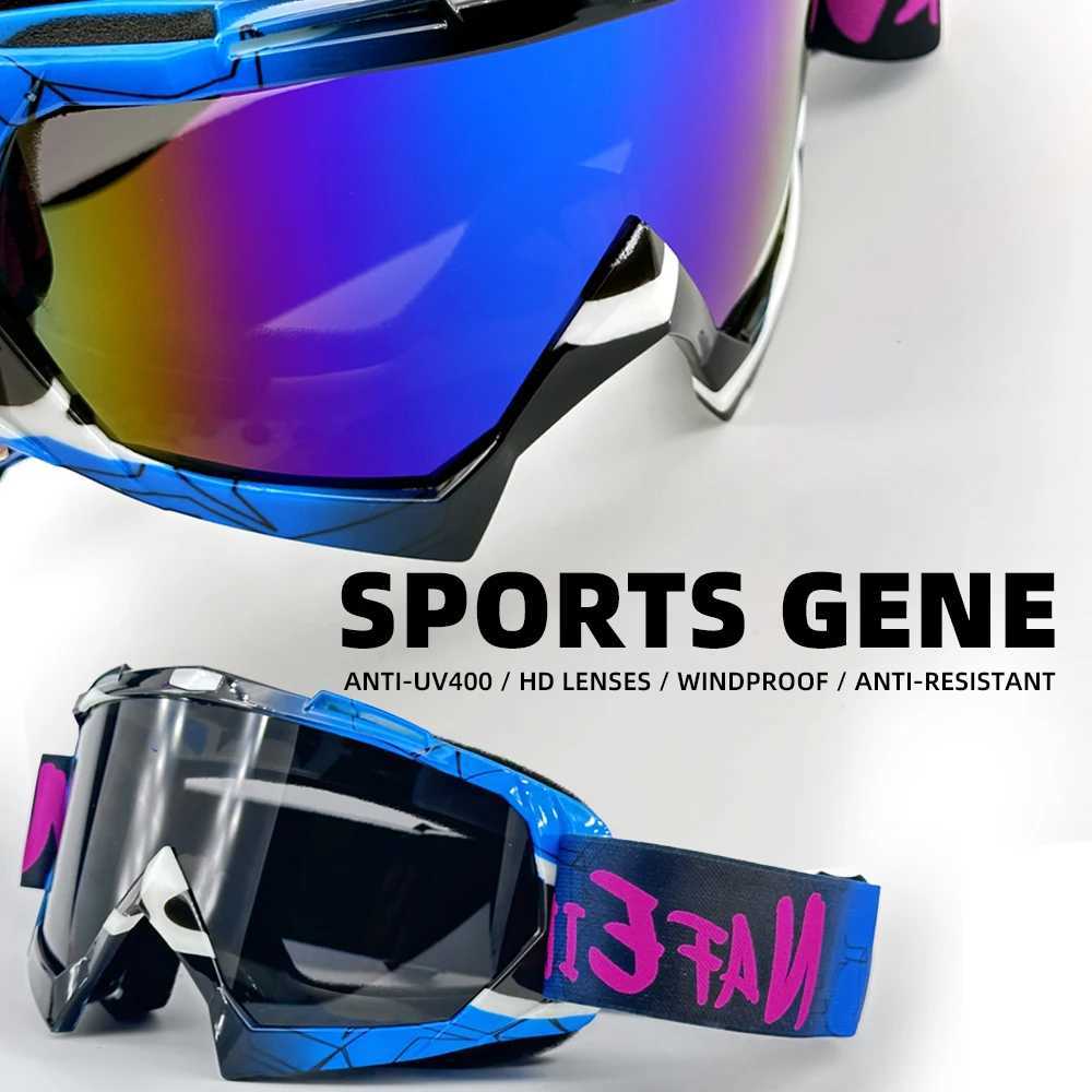 NAFEIB Motocross Glasses Motorcycle Sunglasses Man MTB ATV Mask Windproof Protection Skiing Cycling Racing OffRoad Goggles Z250929