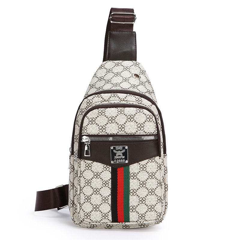 Designer Bag Unique Chest Crossbody Bag For Women Waterproof Lightweight Outdoor Casual Luxury Bag Shoulder Bag Trendy Cool PU Fashion Men's Ches