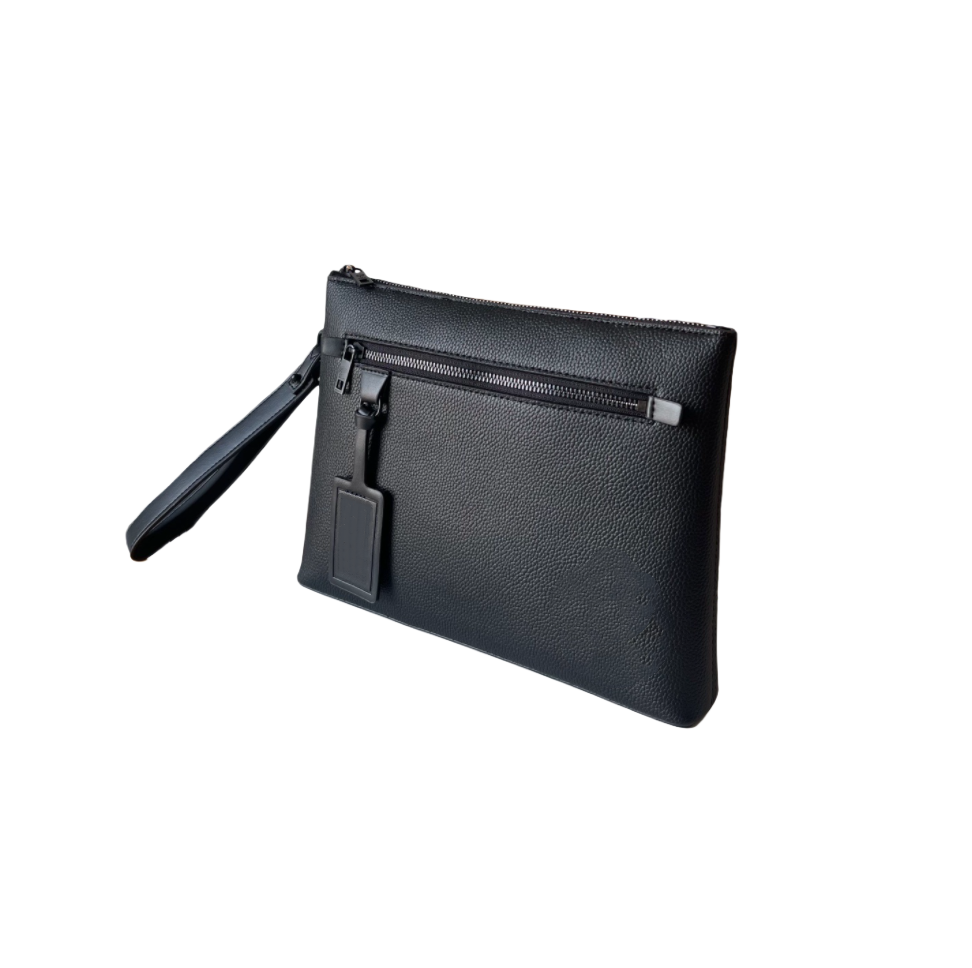Genuine leather men bag purse woman handbag clutch wallet brand designer luxury fashion 30*22*5cm