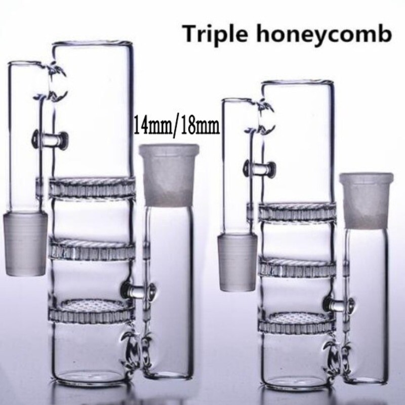 Thick Glass 18mm Ash Catcher Hookahs Accessories Percolator Ashcatcher Smoking Collector Dab 14mm Glass Ash Catcher For Glass Bong