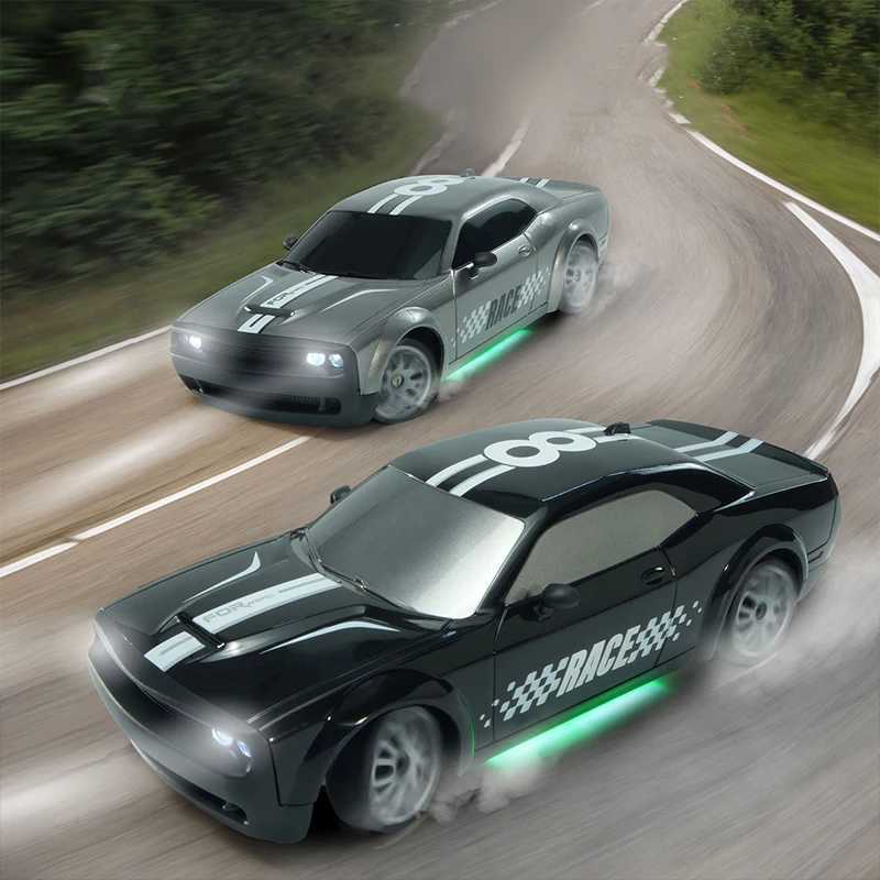 Kid 4WD Remote Control Drift Car Race Cars with LED Lights Professional High Speed 4X4 Racing Vehicle Model AE86PRO Toys GiftsT251010