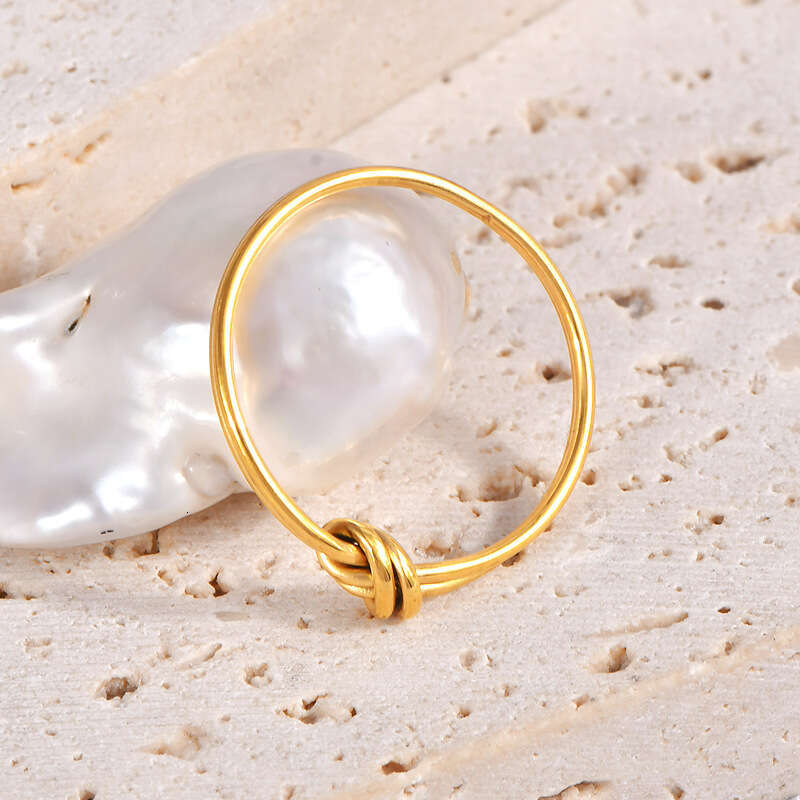 Ring Designer Luxury knot rings jewelry for Men and Women Titanium Steel plated with 18K gold US 6-9 Simple Fashion Festival vacation gifts