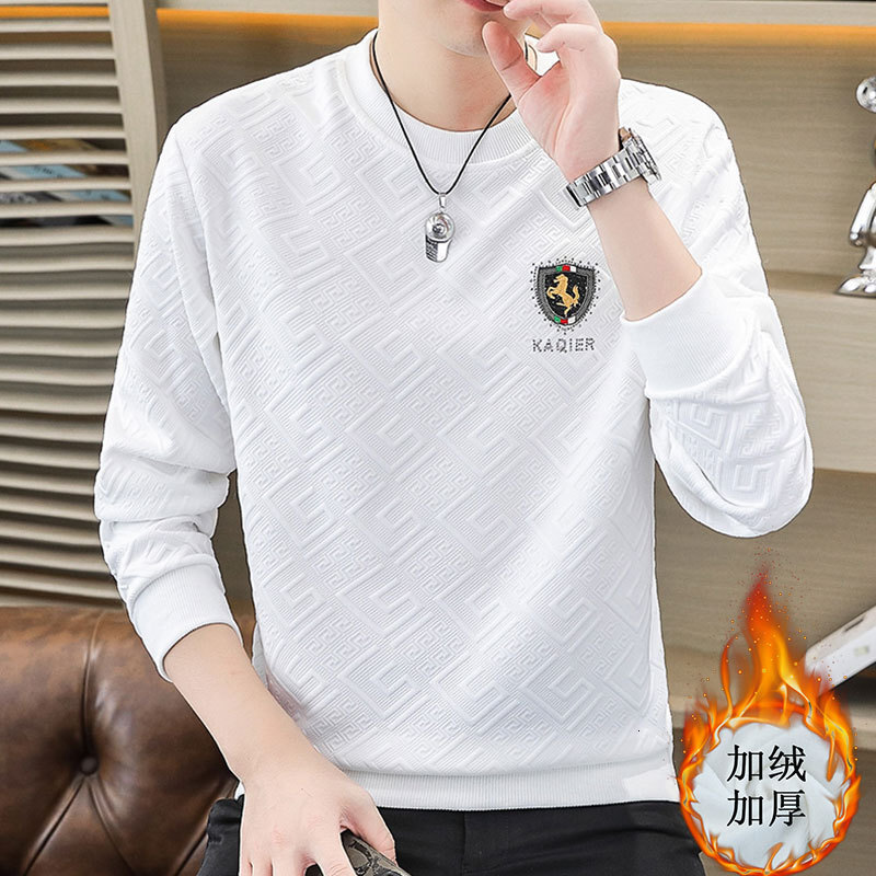 Men's Long Sleeve T-shirt For Spring Designer Shirt And Autumn Base Layer Designer Hoodie Trendy Casual Pullover Sweatshirt Jacket