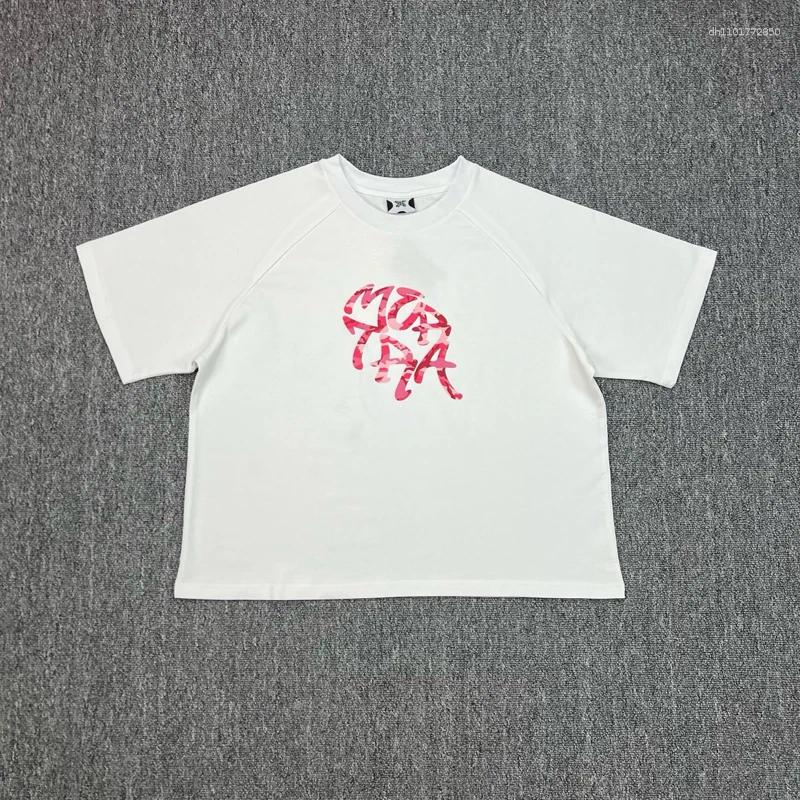 Men's T Shirts Multi-style Mertra T-shirt Top Women's Daily Casual Print Tee Real Pos Europe American Summer Trend Brand Short Sleeve